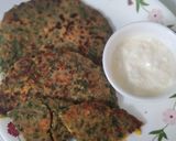 A picture of step 10 of Stuffed Palak Paratha.