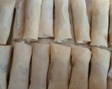 Foto langkah ke 4 dari resep 219. Lumpia pisang coklat.