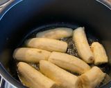 Une image de l'étape 1 de Bananes flambée aux rhum.
