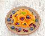 Une image de l'étape 3 de Carpaccio de melon.