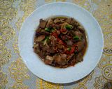 Foto langkah ke 4 dari resep Oseng Lidah Sapi Kecap.