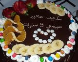 صورة لخطوة 4 من وصفة كيكة بصوص الشوكولا