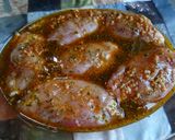 A picture of step 1 of Piri Piri Chicken.