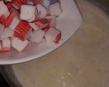 Foto del paso 2 de la receta: Salsa Blanca con kanikama