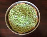 A picture of step 4 of California Farm Kiwi Blackberry Mascarpone Pie.