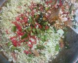 A picture of step 5 of Schezwan sauce noodles.