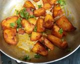 A picture of step 2 of Chatkara aloo chaat.