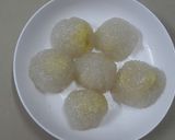 Hình bước làm 5 của món Chè bột báng đậu xanh nước dừa