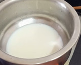 கொய்யா ஐஸ்கிரீம் (பாளக்கீரை வண்ணத்தில்) ரெசிபி ஸ்டேப் 3 புகைப்படம்