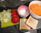 Une image de l'étape 2 de Sandwich aux légumes de Animal Crossing.