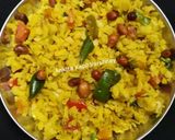 A picture of step 5 of Yellow (Poha).