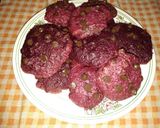 Foto del paso 4 de la receta: Cookies de remolacha y chips 🍪