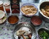 A picture of step 3 of Nagpur special famous dish spicy homemade saoji masala mutton.