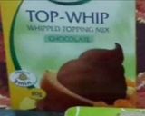 A picture of step 2 of Chocolate Whipping Powder Cream Topping.