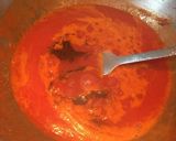 A picture of step 6 of Red soup.