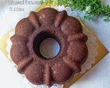 Foto langkah ke 7 dari resep Banana Triple Choco Steamed Brownies (No Mixer).