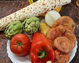 Foto del paso 1 de la receta: Gazpachos Manchegos Viudos o de verduras