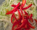 A picture of step 6 of Stir fry noodles.