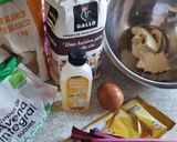 Foto del paso 1 de la receta: Galletas de ruibarbo y chocolate blanco