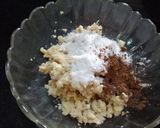 A picture of step 2 of Mawa chocolate modak.