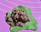 Foto langkah ke 8 dari resep Bakpao Mawar Isi Ayam Kecap (No Mixer).