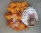 A picture of step 3 of Creamy mango salad.