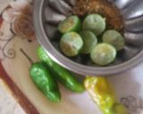 A picture of step 8 of Aschar ghosht.