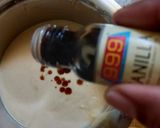 A picture of step 3 of Dryfruit ice cream.