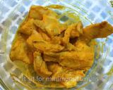 A picture of step 4 of Garlic Lemon flounder Fish fry.