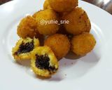 Foto langkah ke 3 dari resep BOLA2 TAPE SINGKONG ISI COKLAT.