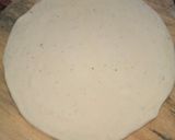 A picture of step 5 of Garlic bread (without yeast).