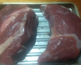 Foto del paso 1 de la receta: Súper Roast Beef en ciboulette, coles de Bruselas, palmito y choclo