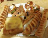 A picture of step 17 of Bread chicken pizza live show recipie 23rdmay.
