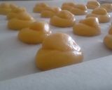 Égetett fánkocska (profiterol) kétféle krémmel recept fázis 5 fotója
