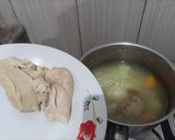 Foto langkah ke 2 dari resep Ramen Tenkaippin (versi halal) 🍜.