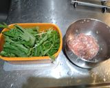 京都水菜肉丸湯的食譜步驟2照片