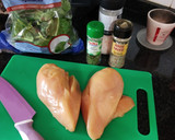 Foto del paso 1 de la receta: Hamburguesas de espinacas y flores de verduras