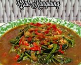 Foto langkah ke 5 dari resep 1011. Cah Kangkung Saus Tiram.