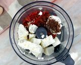 A picture of step 1 of Spicy Feta Dip.