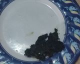 A picture of step 2 of Mint raita.