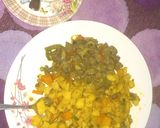 A picture of step 4 of Potato with liver souse.