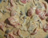 Foto del paso 2 de la receta Espaguetis con setas y burrata