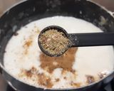 A picture of step 4 of Stuffed mango malai kulfi.