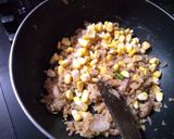 A picture of step 4 of Soya sweetcorn rice.