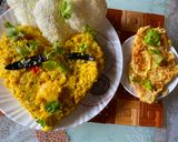 মুগডালের আমিষ ভুনা  খিচুড়ি (moog daler aamish khichuri recipe in Bengali) রেসিপির ধাপ 9 ছবি