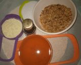 A picture of step 1 of Hausa traditional cookies(gireba).