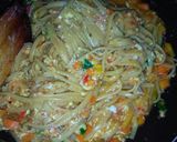 Foto langkah ke 6 dari resep Fettuccine Bumbu Seblak.