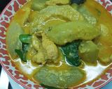 รูปขั้นตอนการทำที่ 5 ของ แกงเขียวหวานไก่ใส่ฟักเขียวไร้สาร