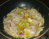 A picture of step 3 of Meethi lemon chicken.