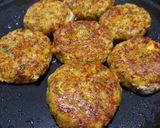 A picture of step 5 of Sprout Ragi cutlets.